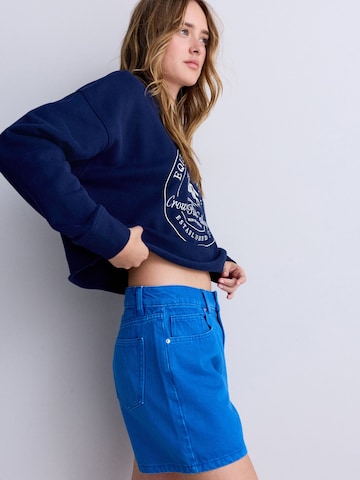 Wide Leg Jean Next en bleu