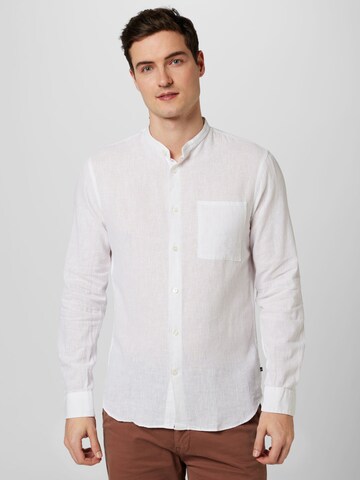 Coupe regular Chemise 'Trostol' Matinique en blanc : devant