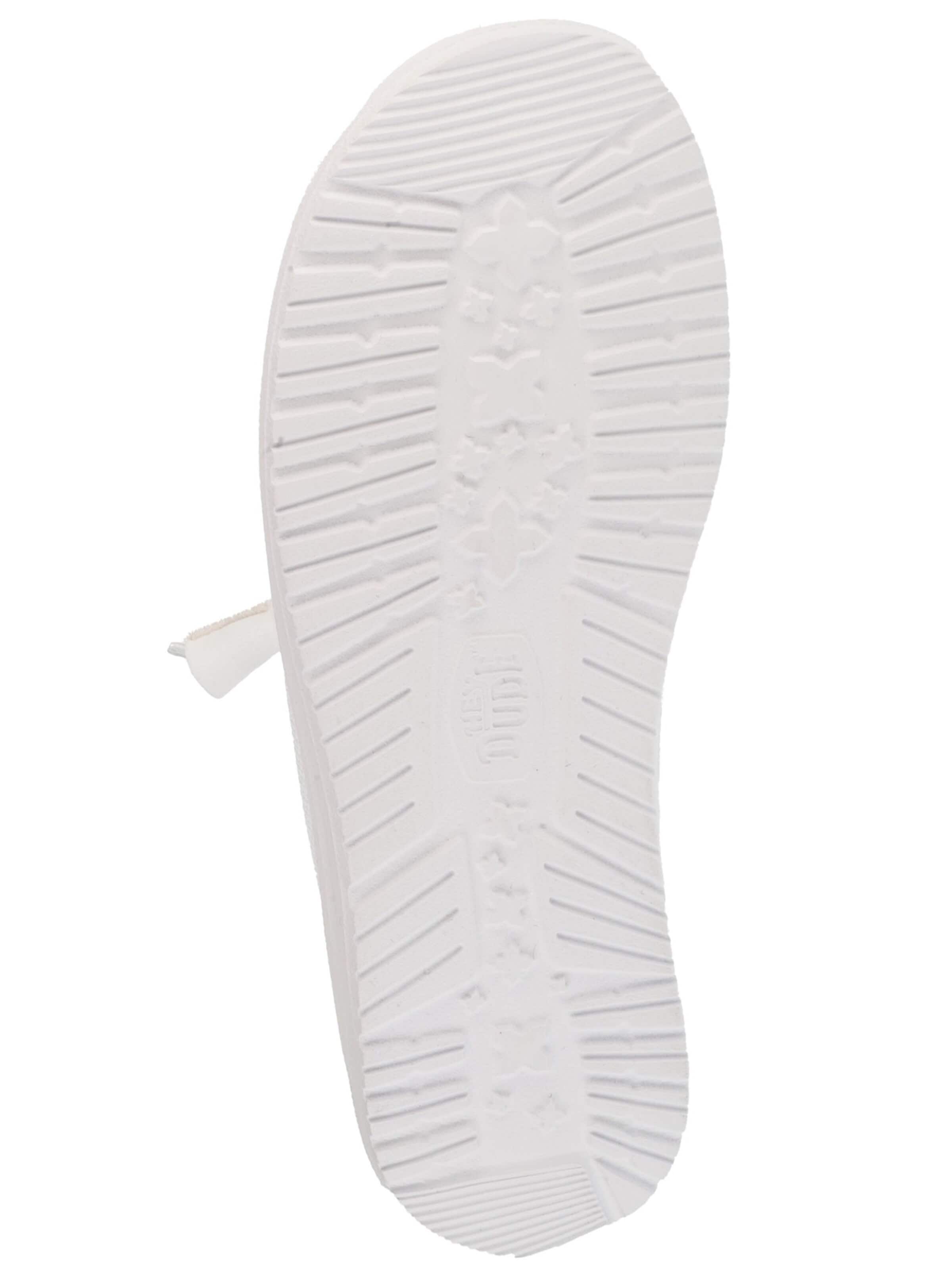 Chaussure basse 'Wendy Stretch Sox' HEY DUDE en blanc