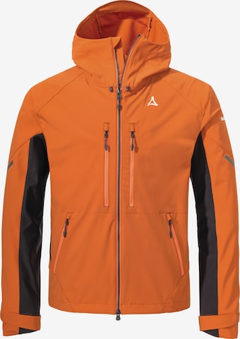 Veste de sport '  Matrei ' Schöffel en orange : devant