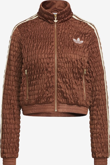 ADIDAS ORIGINALS Collegetakki värissä ecru / suklaa, Tuotenäkymä