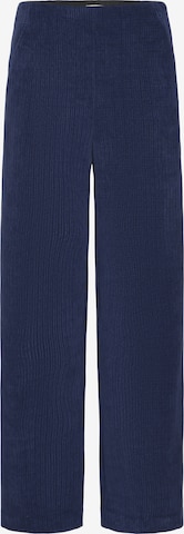 Wide Leg Pantalon ' IHKATE' ICHI en bleu : devant