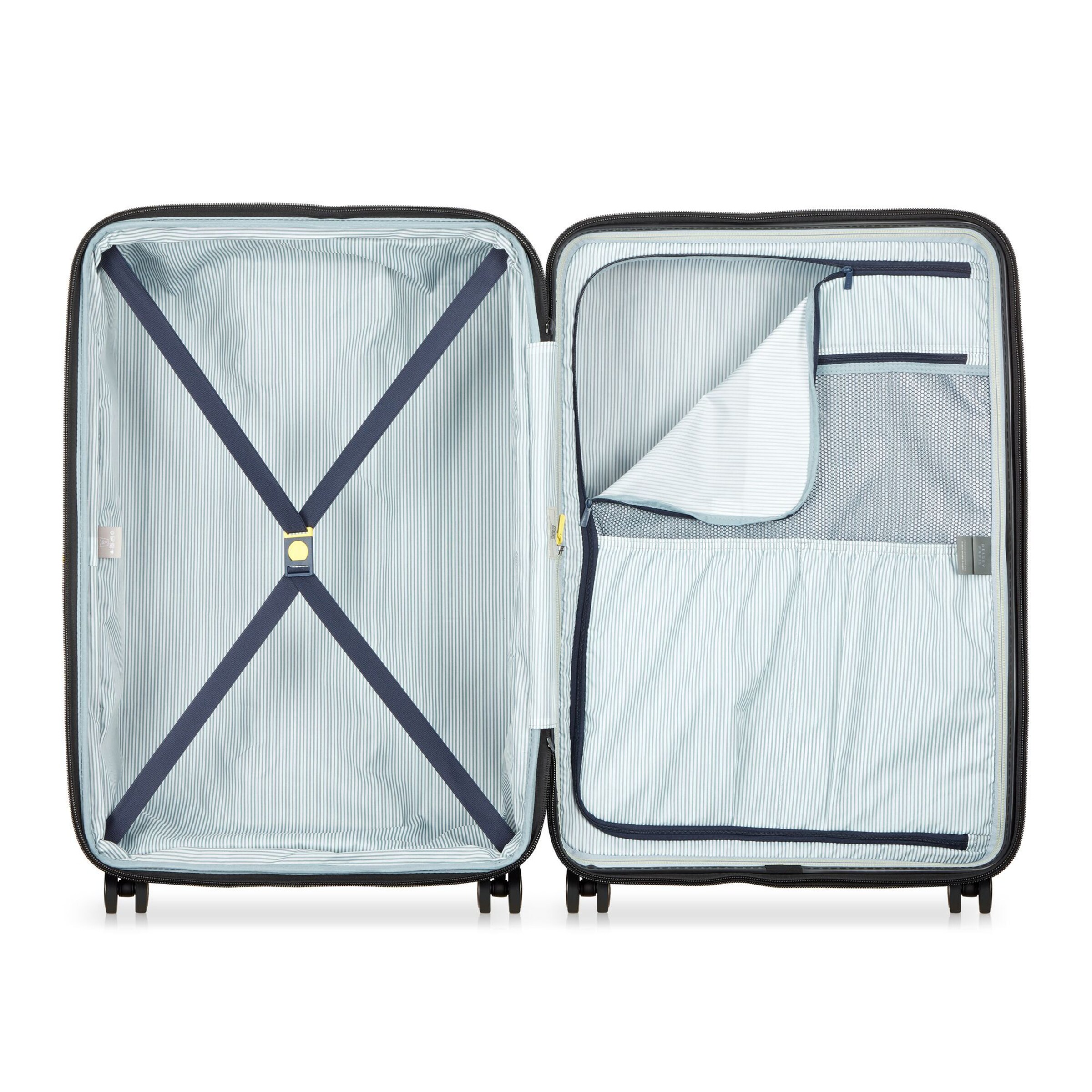 Delsey Paris Trolley 'Longitude ' in Blauw