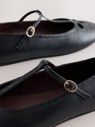 juoda Next Balerinos su dirželiais 'Forever Comfort'