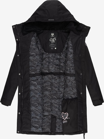 Ragwear Winter Coat 'Reloved Remake II Intl.' in Black