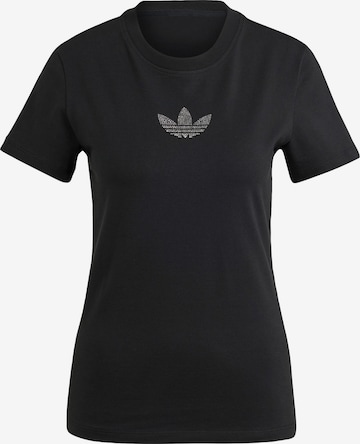 T-shirt 'Premium Essentials' ADIDAS ORIGINALS en noir : devant