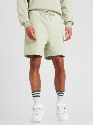 JACK & JONES Regular Byxa i grön: framsida