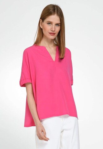 WALL London Blouse in Pink: front