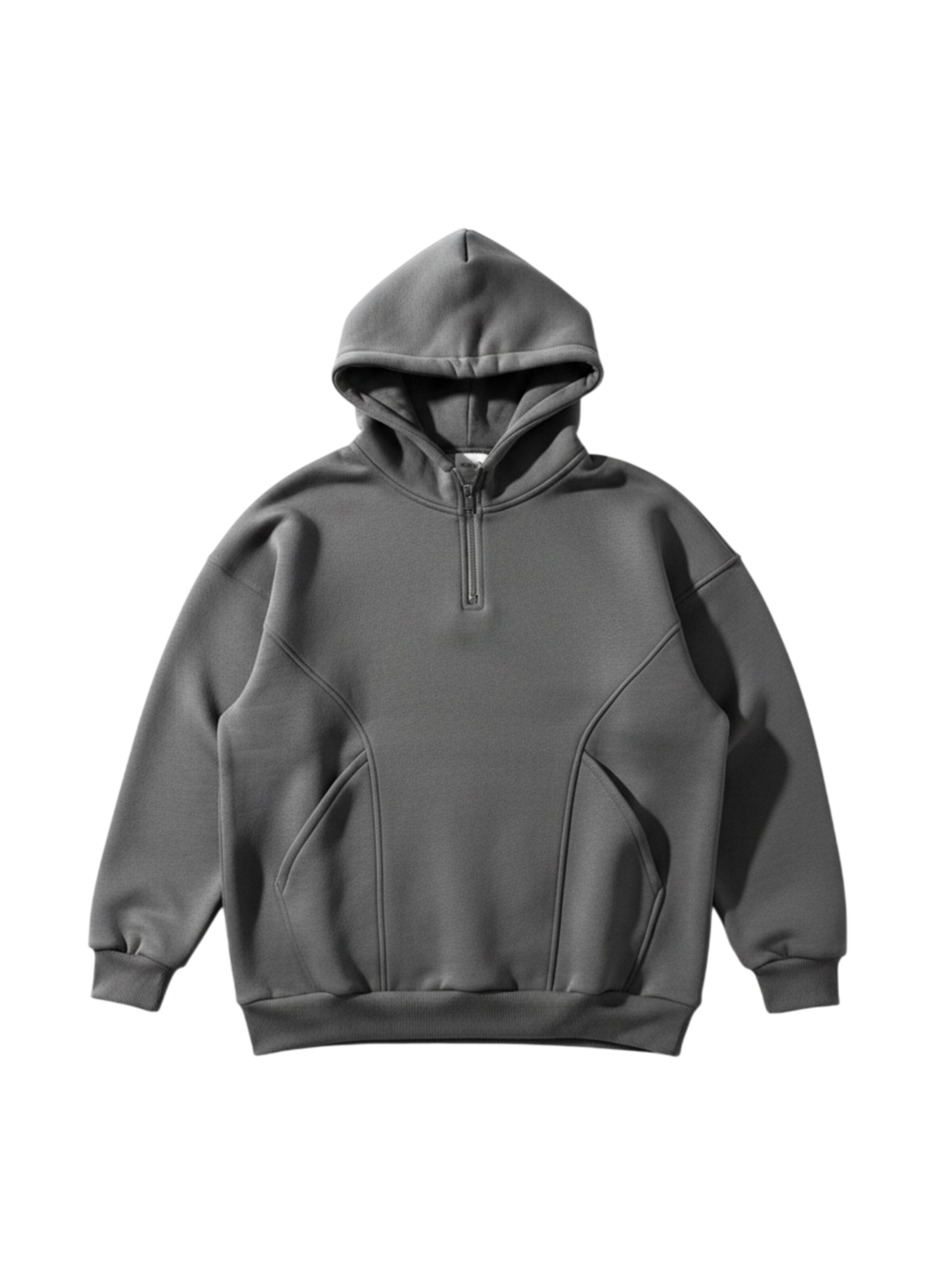 Sweat-shirt Kleidermafia en gris : devant
