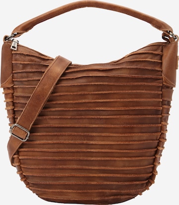 FREDsBRUDERTorba za na rame 'Riffeltier' - smeđa boja: prednji dio