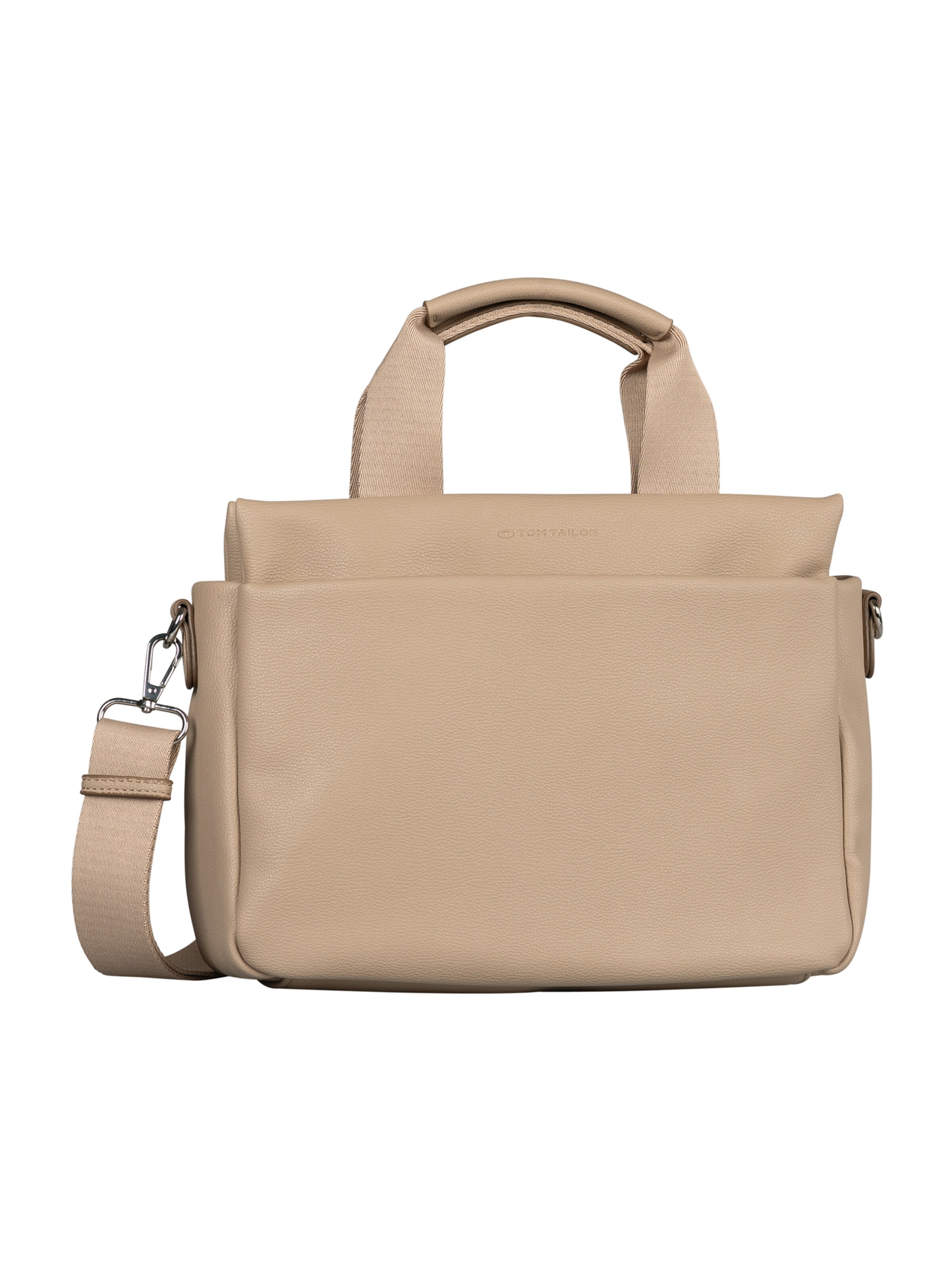 Borsa per laptop 'Rella' di TOM TAILOR in beige: frontale