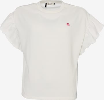 T-shirt Looxs Revolution en blanc : devant