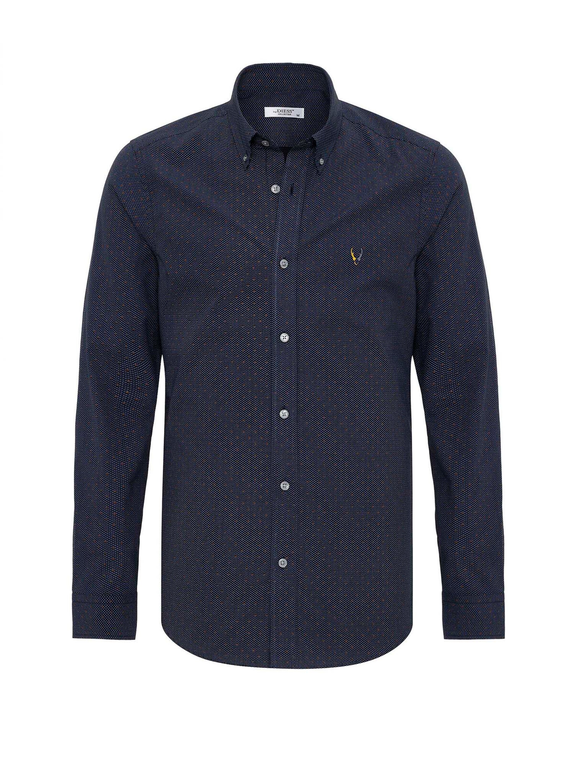 Regular fit Camicia di By Diess Collection in nero: frontale