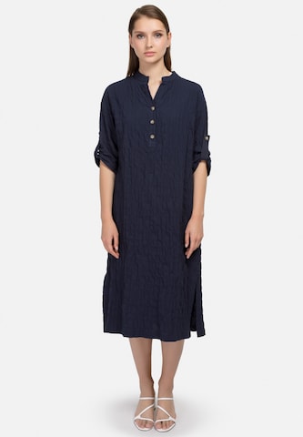 Robe-chemise HELMIDGE en bleu : devant