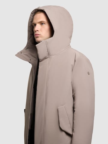 khujo Winter Coat 'Fogg' in Beige