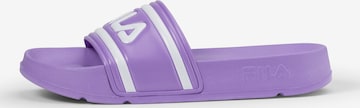 Claquettes / Tongs 'Morro Bay' FILA en violet : devant