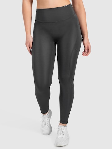 Smilodox Slim fit Leggings ' Ilissa ' in Grey: front