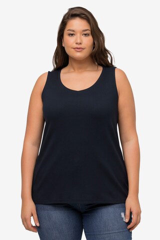 Ulla Popken Top in Blauw: voorkant