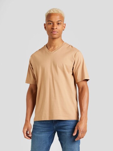 JACK & JONES Bluser & t-shirts 'GARETH' i beige: forside