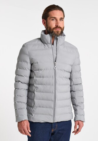 DreiMaster Maritim Weatherproof jacket in Grey: front