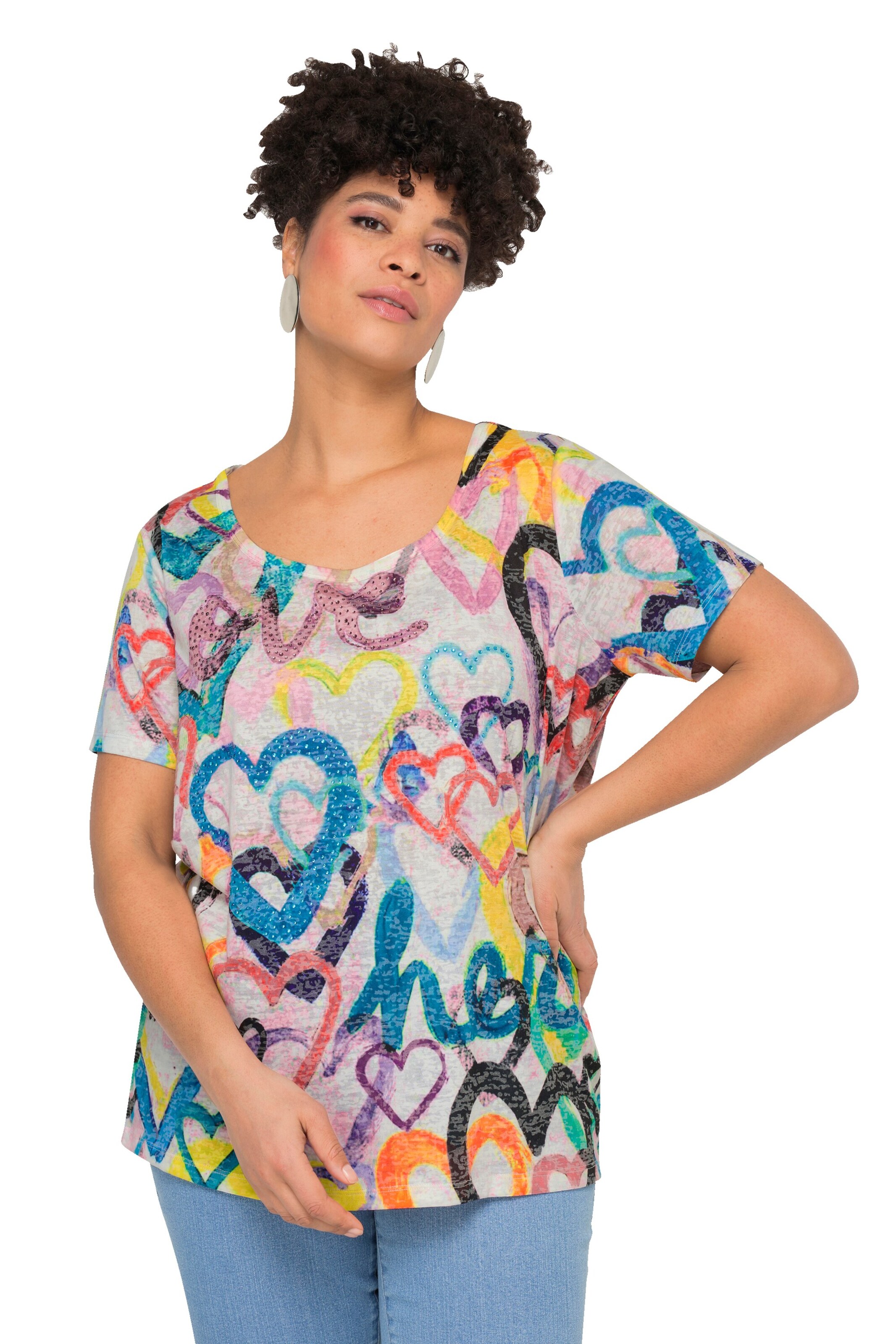 MIAMODA Shirt in Gemengde kleuren: voorkant