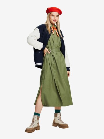 ESPRIT Shirt Dress in Green