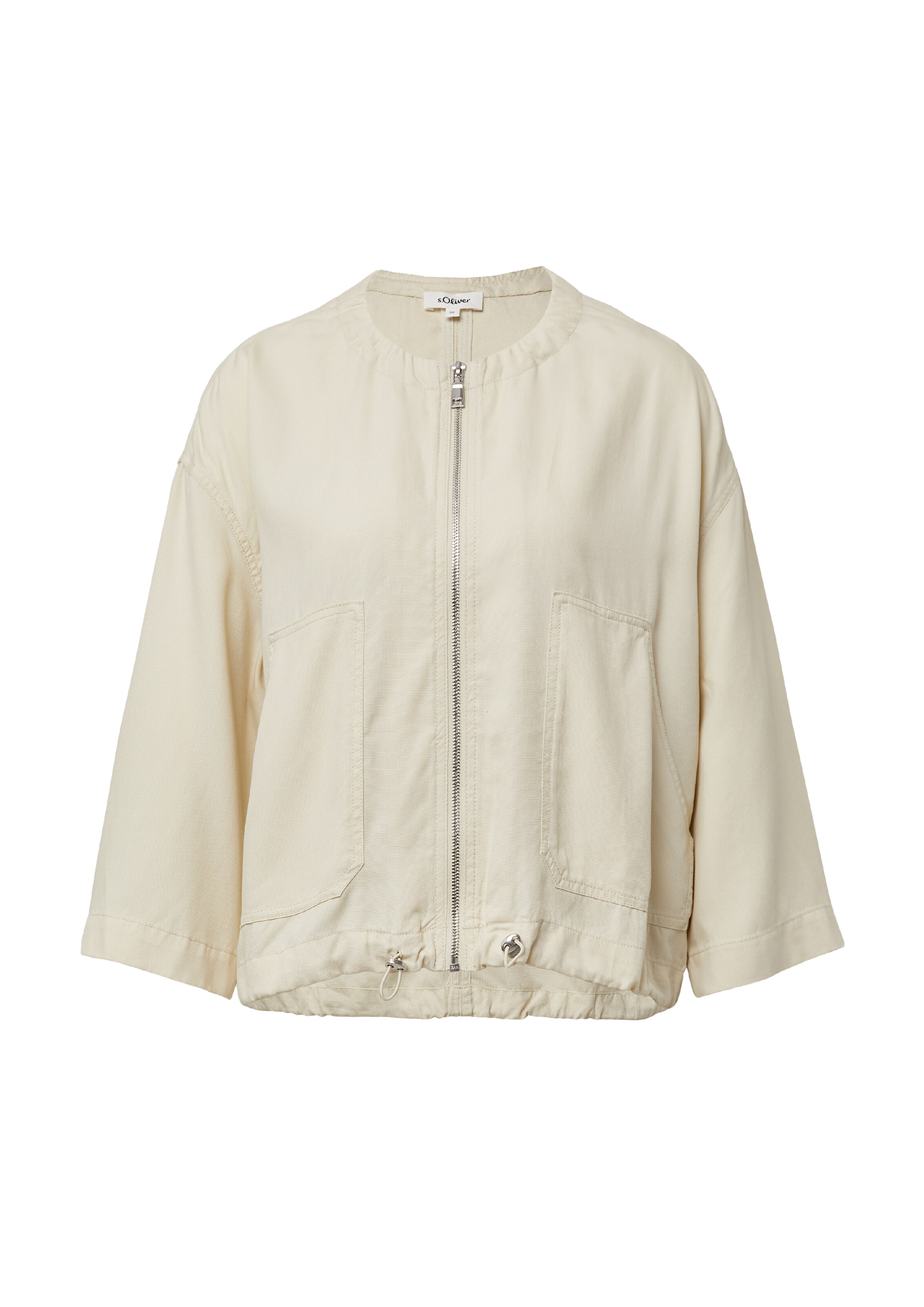 s.Oliver Tussenjas in Beige: voorkant