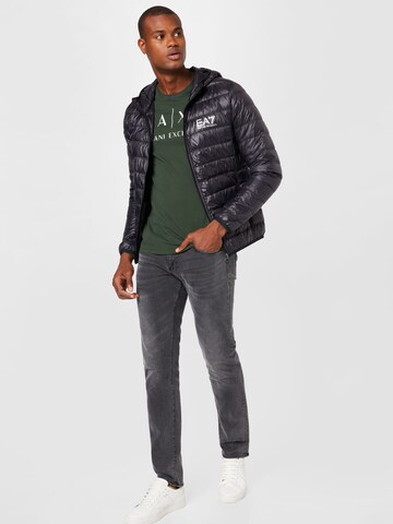 EA7 Emporio Armani Winterjas in Zwart