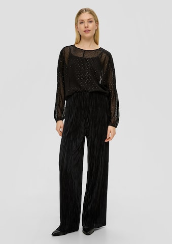 s.Oliver Wide leg Pants in Black