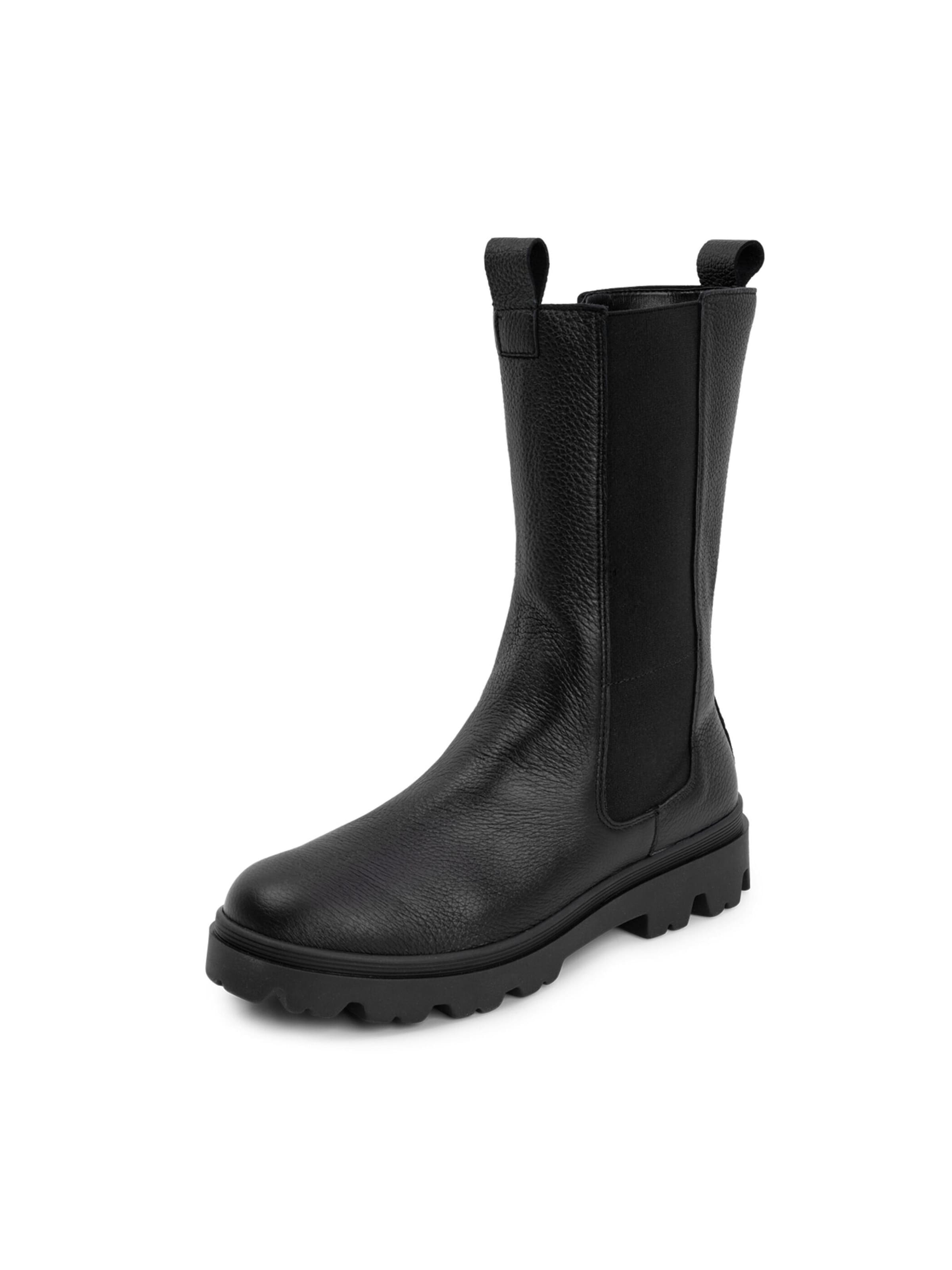 VITAFORM Stiefelette in Schwarz: Vorderseite