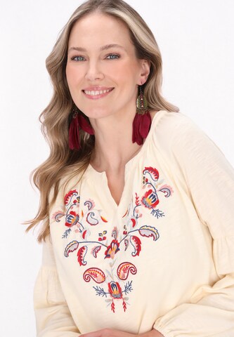 Chemisier 'Fashion Look' usha FESTIVAL en jaune