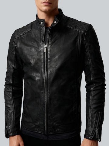 Crone Between-Season Jacket 'NERO' in Black