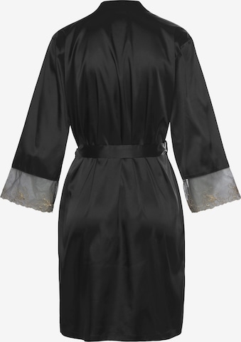 LASCANA Dressing Gown in Black