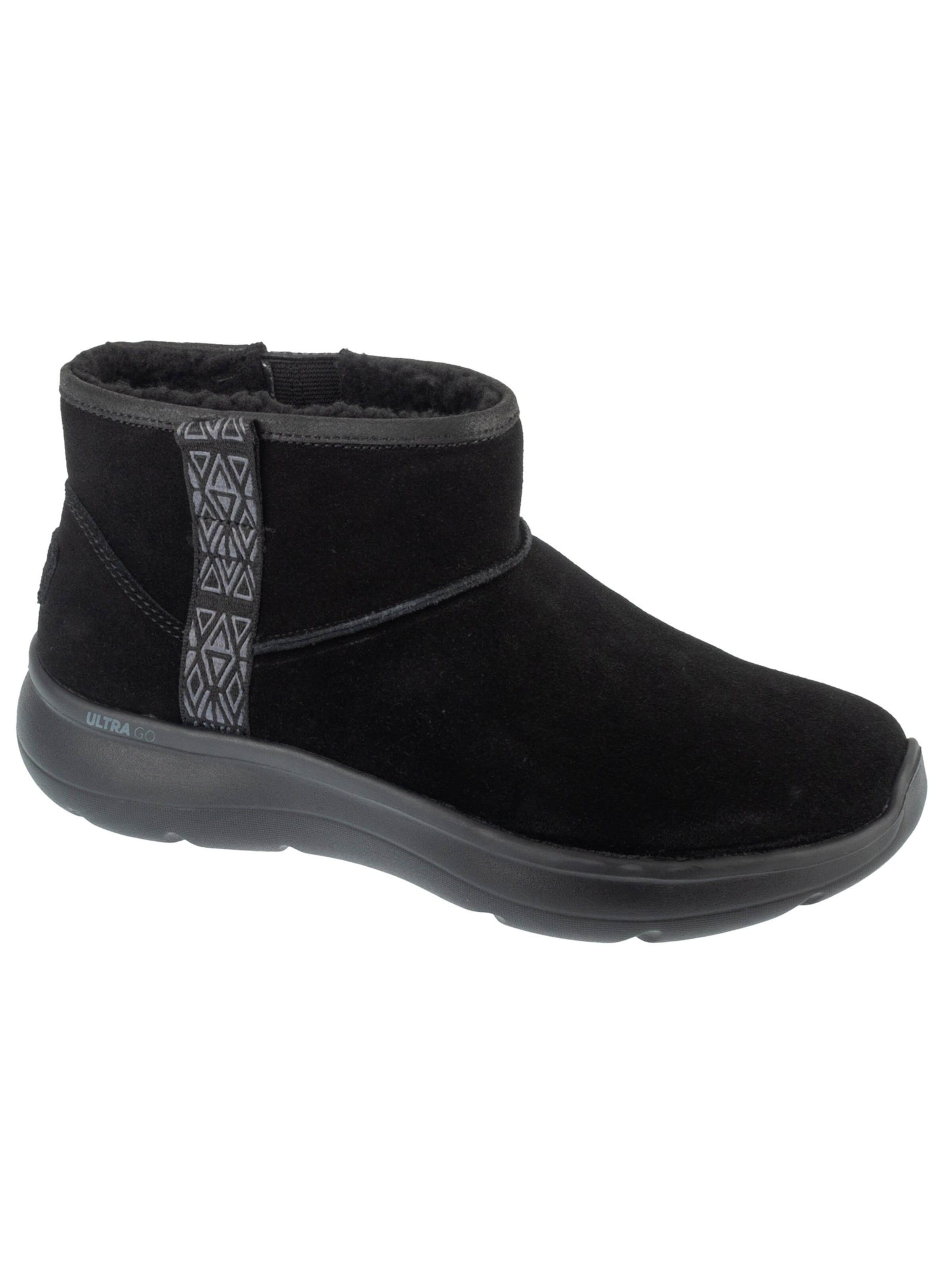 SKECHERS Boots 'Skechers On-The-GO Encore - Fireside' in Zwart: voorkant