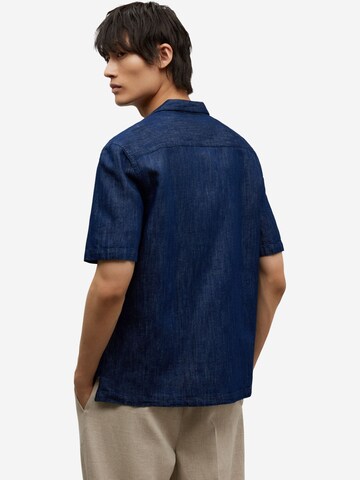 Adolfo Dominguez Regular fit Риза в синьо