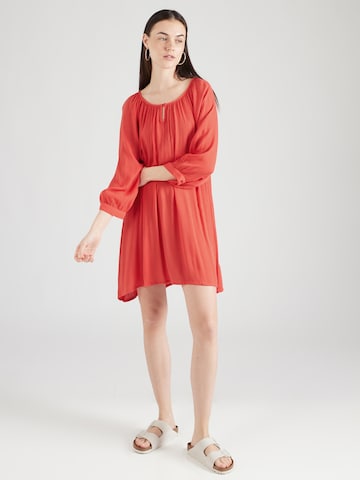 Kaffe Tunic 'Amber' in Red: front