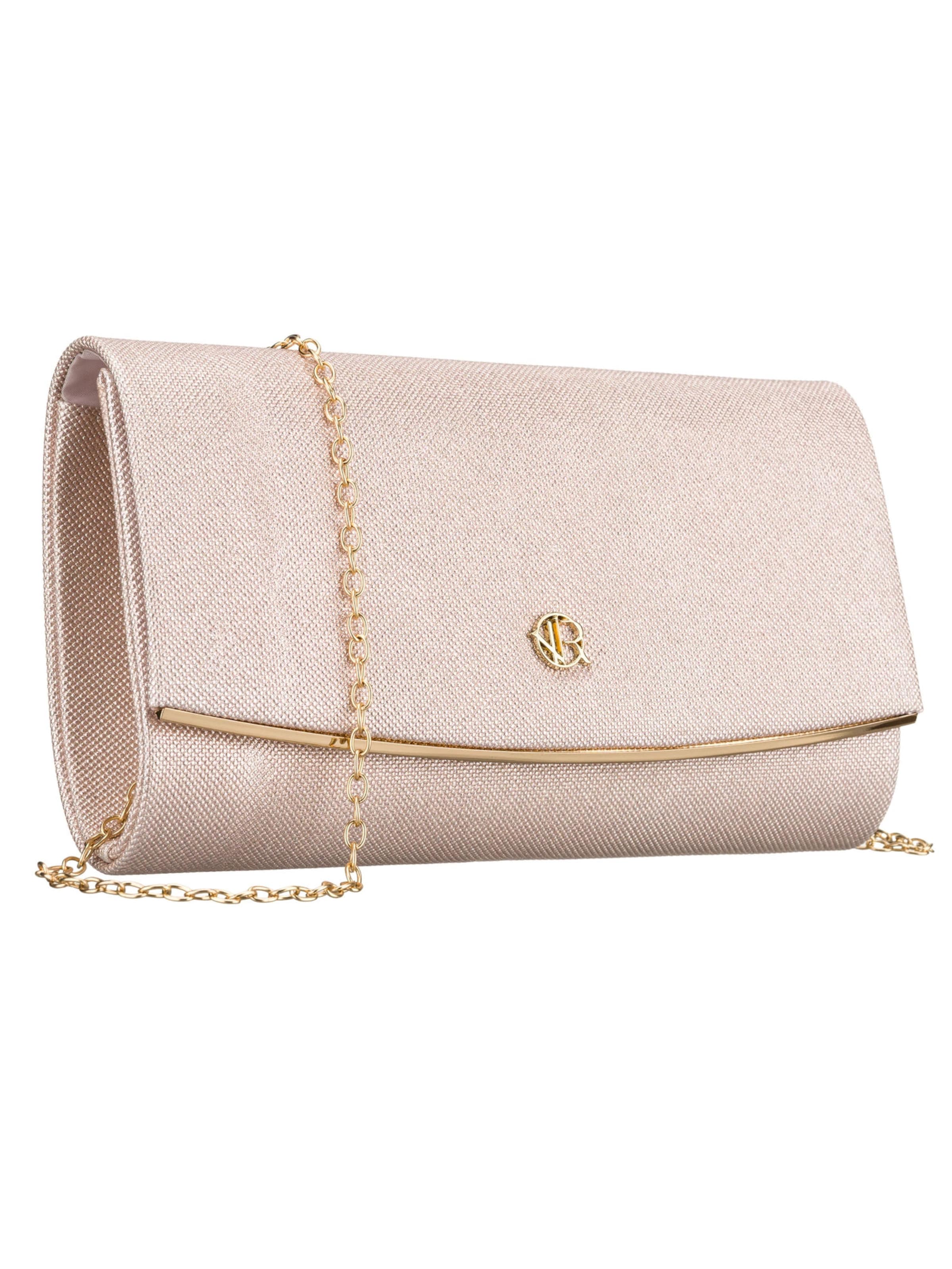 Tomshop24-7 Clutch 'Rovicky Mia' in Beige: front