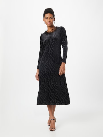 Louche Dress 'KRYSTEL' in Black: front