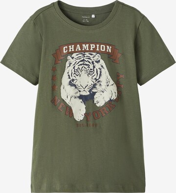 NAME IT Shirt 'KONAN' in Green: front