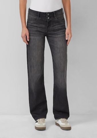 s.Oliver Regular Jeans 'Karolin' in Black: front