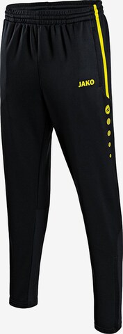 JAKO Workout Pants in Black: front