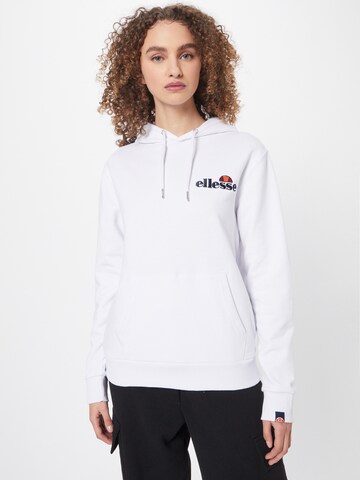 ELLESSE Sweatshirt 'Noreo' in Wit: voorkant