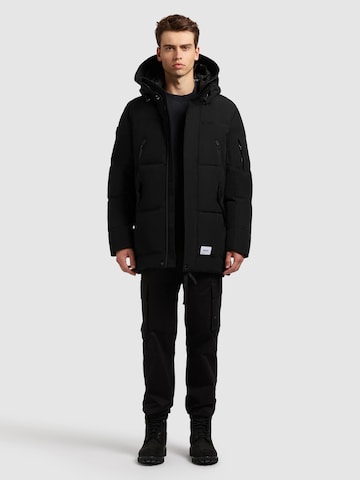khujo Between-season jacket 'KANF2' in Black
