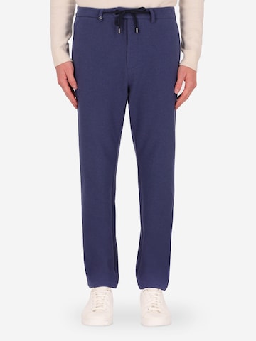 Distretto12 Regular Hose 'Feel' in Blau: Vorderseite