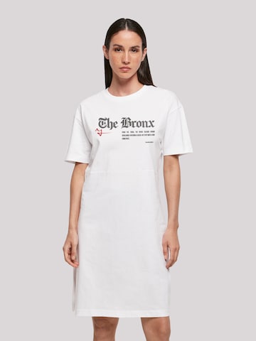 Robe 'The Bronx' F4NT4STIC en blanc : devant