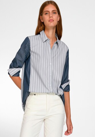 DAY.LIKE Blouse in Blauw: voorkant