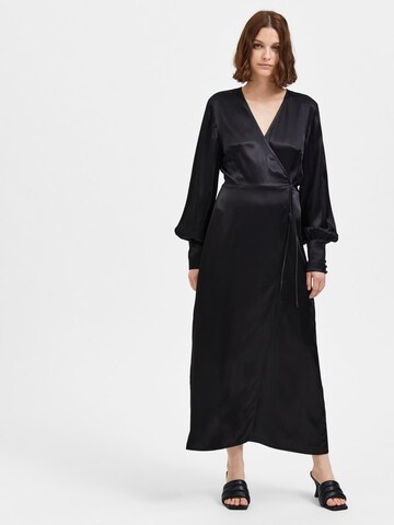 Robe 'LYRA' SELECTED FEMME en noir