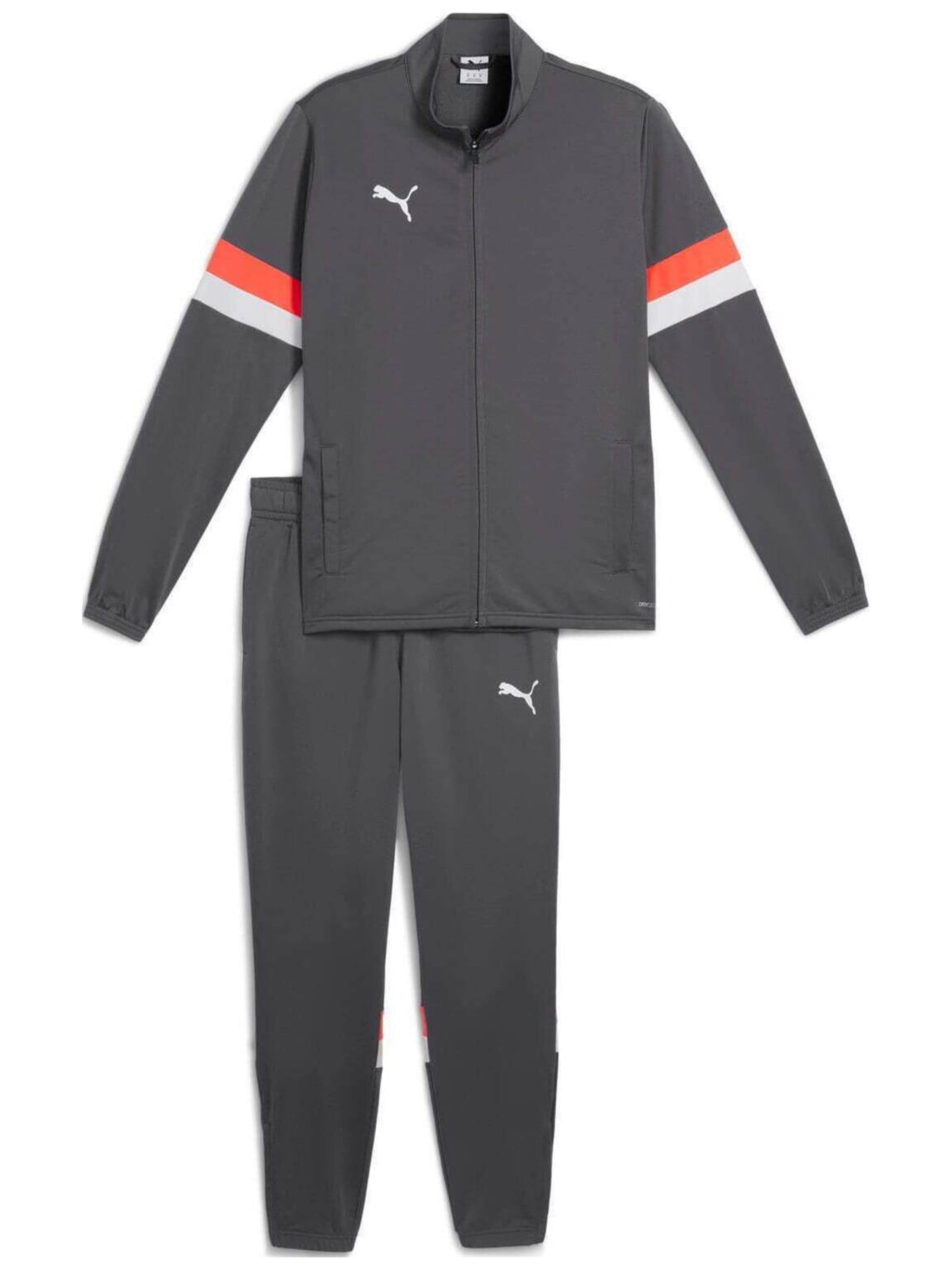 Giacca di felpa di PUMA in grigio: frontale