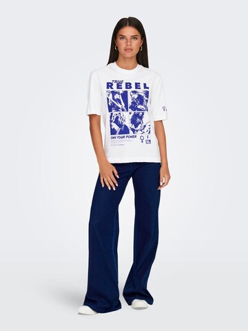 ONLY Flared Jeans 'Vinnie' in Blau