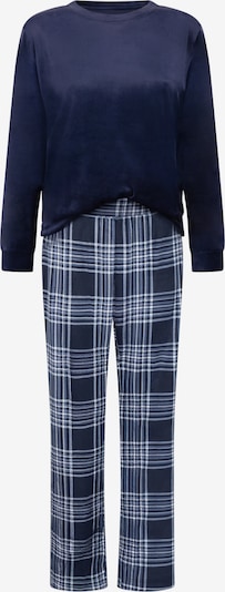 Pižama iš Hunkemöller, spalva – tamsiai mėlyna / margai mėlyna / balkšva, Prekių apžvalga